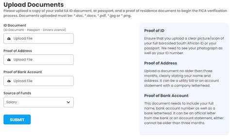 How to FICA your Lottostar Account .